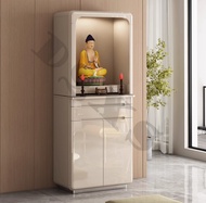 Free installation Altar Shrine Buddha Niche Altar Modern Household Buddha Altar  God Of Wealth  Ince