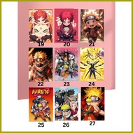 ❡ ● ﹊ Personalized Customized notebook NARUTO design ( composition / writing ) 50 quality leaves