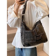7305 (33x12X34) Denim Woman Fashion Bag