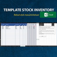 Stock Inventory EXcel Format Templates
