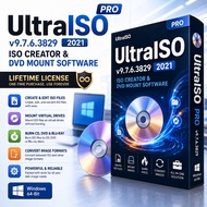 🔥 UltraISO Pro v9.7.6.3829 2021 Lifetime For Windows 64-Bit | ISO Creator & DVD Mount Software