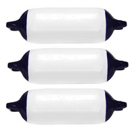 3PCS Inflatable Boat Fender PVC Boat Anchor Bumper Marine Boat Fender for Boat Sailboat Cuddy Etc (4