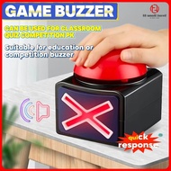 Game Answer Buzzer Alarm Button With Sound Light Trivia Quiz Got Talent Buzzer Responder