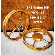 YAMAHA NVX / NVX155 - RACING FG505 SPORT RIM 160 / 185 X 17 SPORT RIM 17' STYLE 505 PNP COMPLETE SET