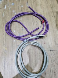 (數十年唔知價，自出合理價高者得)  3M長Monster Cable "M Series"喇叭線1條. Madison Audio Lab"ES-1 Extreme Performance"喇叭線1
