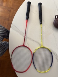 Yonex Astrox 01 Ability & Nanoflare 002 Clear 羽毛球拍
