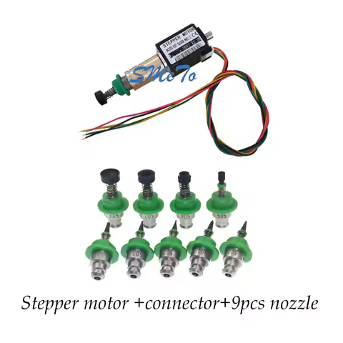 JUKI Stepper Motor SMT DIY Mountor Connector For Juki 500 501 502 506 508 Nozzle SMT Pick And Place 