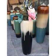 🚓White Vase Modern European Living Room Floor Vase Entry Lux Style Personality Vase Jingdezhen Ceramic Color