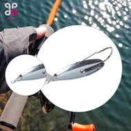 Baosity Flutter Casting Spoon Lure Sturdy Hook Fishing Spoons for River Lake Sea Lure Fishing Access