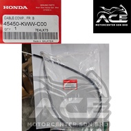 CABLE COMP., FR. BRAKE(45450-KWW-C00)100% ORI HONDA GENUINE PART - WAVE ALPHA V1