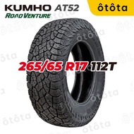 Lốp ô tô Kumho 265/65 R17 112T 04PR Road Venture AT52 – Chính Hãng BH 5 năm (265/65R17 265 65 R17)