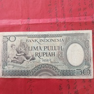 uang 50 rupiah 1958