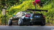 Toyota GT86 & BRZ V1 wide body (8 pieces)~PP/A Total of 8 pieces "Round Eyebrow, First 4 pieces and 