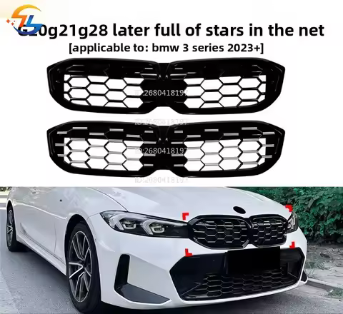 For BMW 3 Series Bmw G20 G21 G28 LCI 2023+ Meteor Grille Modification