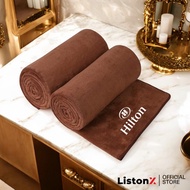 Tuala Mikro Fiber Hilton 2 Saiz – Lembut, Menyerap Cepat, Tahan Lama & Mudah Dijaga untuk Pengalaman