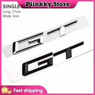 3d ABS GT Logo Letters Car Trunk Emblem Badge For 5 3 Series 320d E36 320 C 400 650 530 F07 F34 G32 
