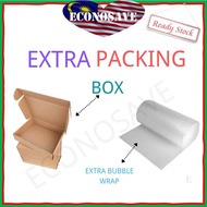 ADD ON  Packing Box & Extra Bubble Wrap for Double Protection