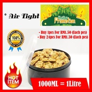 Kuih Raya Cookies Snacks Airtight Container/Used/ Airtight Kuih Raya Balang (1Pcs)