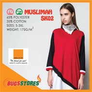 Oren Sport Female Girls Women Muslimah Long Sleeve Tee - Shirt - SK02