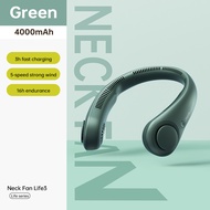 JisuLife Neck Fan พัดลมคล้องคอ พัดลมพกพา พัดลมห้อยคอ พัดลมพกพา ไร้ใบพัด ลมสามระดับ แบบปรับได้ การออก