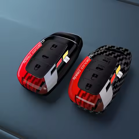 Graffiti Car Key Case Cover For Hyundai HB20 Creta ix25 IX35 I45 ix45 i10 i30 Santa Tucson Fe Solari