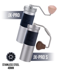 1Zpresso JX PRO / JXPRO S Manual Coffee Grinder Superior Quality Hand Coffee Mill 35G Capacity 48Mm Burr For Pour Over Espresso