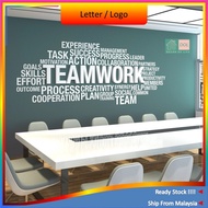 Custo Waterproof Alphabet ABC Letter Box Huruf Hiasan Dinding Huruf ABC Home Décor Tulisan Happy Bir