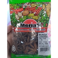 ANEKA REMPAH RATUS - BUNGA LAWANG  STAR ANISE 30G- MERIAH REMPAH RATUS SPICES UNTUK MASAKAN