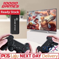 10K+ Classic Retro Games Game Stick Support 64GB TF Card 4K HDMI 2.4G Wireless Dual Controller Game 