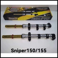 ◹ RACE POWER FRONT FORK SHOCK ASSY ASSEMBLY WITH GOLD INNER TUBE FOR YAMAHA SNIPER 155 / 150
