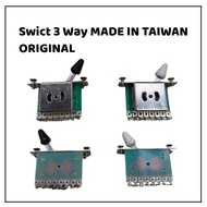 3-way electric Bass guitar switch