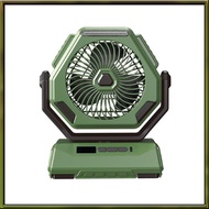 Auto-Oscillating Camping Fan with LED Light 20000mah Portable Rechargeable Desk Fan Cooling Fan with