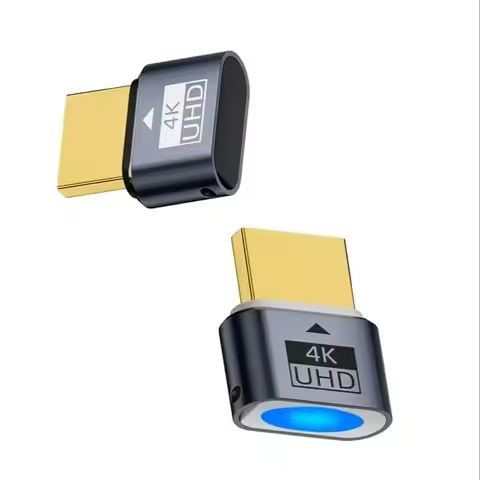 4K HDMI-compatible Dummy Plug Headless Ghost Display EDID Emulator Virtual Monitor for Bitcoin Minin