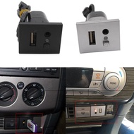 Car USB AUX Slot Input Adapter Cable USB Interface Socket Button For Ford Focus 2 Mk2 2009 2010 2011