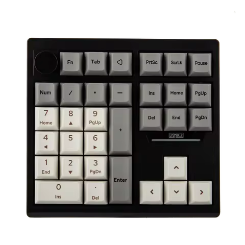 EPOMAKER TH33 QMK/VIA Numeric Pad Hot-Swap Gasket Wired/BT/2.4G Wireless Mechanical Numpad with Arro