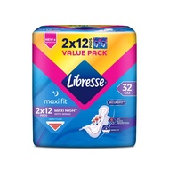 Libresse Maxi Night Wings 32cm 2x12s