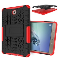 Samsung Galaxy Tab S2 8.0 inch T710 T713 T715 T719 Case Shockproof 2 in 1 PC Silicon Hybrid Stand Tablet Cover Casing