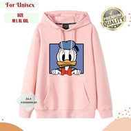 Disney Donald Duck Daisy Duck Hooded Lovers hoodie Jacket