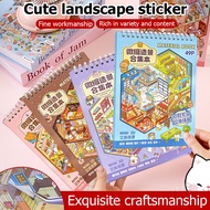 Stress Relief Sticker World 3D Scene Collection Fun Book Activity for Adult & Kid