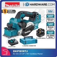 MAKITA DKP181RTJ / DKP181Z 82 mm (3-1/4") 18V CORDLESS PLANER (DKP181)