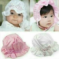Baby hat/children's hat/imported baby hat/baby hat/noni baby hat/bonnet top/noni baby hat/polka dot 