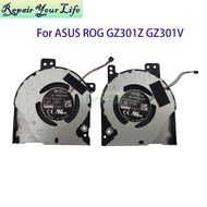 Notebook Cooling CPU GPU Fan For ASUS ROG Flow Z13 GZ301 GZ301ZE GZ301VV NR2201ZA 13NR07X0T02011 030