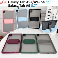 For Samsung Galaxy Tab A9+ 5G SM-X216 X215 X210 TabA9 Plus 11-inch Hard Acrylic Case Stand Cover Fo 