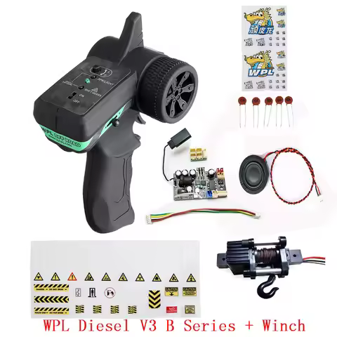 Upgrade Control Sound Group System V3 Transmitter DIY Receiver Board Horn Speaker 16A 30A ESC Part A