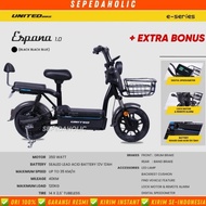 Sepeda Listrik UNITED ESPANA 1.0 Electric E Bike 350 Watt By United