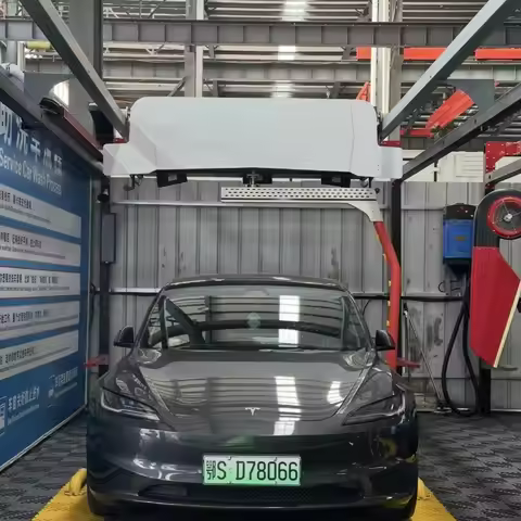 Customized Fully Automatic Touchless Intelligent Car Wash Machine 24H Unmanned Wireless Car Washer P
