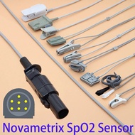 Compatible 7p Novametrix 87776-00 Spo2 sensor cable for/pediatric/child/Neonate/veterinary,3m Finger