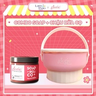 [SVIP] COMBO Soap + 2IN1 Drying Basket for Cleaning Glorie Makeup Tools (Random color pot)
