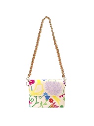 Kloset & Etcetera Catriona Bloom Ayla Bag กระเป๋าสะพายข้างพิมพ์ลายบนหนังเทียม