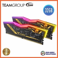 TeamElite.H~T-Force~di!Delta'FW{TUF=OA|Gaming=Pj|Alliance=MM|32GB=D|(2x16GB)=I|RGB DDR4 3200MHz CL1
